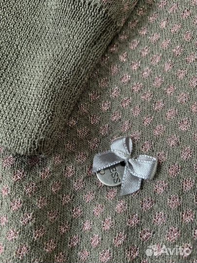 Кардиган короткий тонкий летний нарядный