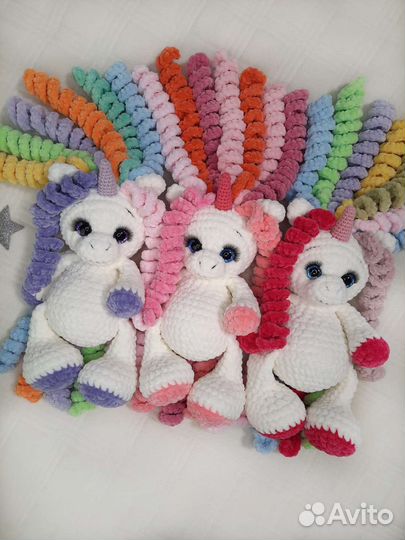 Вязаные игрушки ручной работы