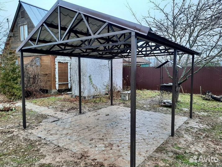 Арочный навес для авто