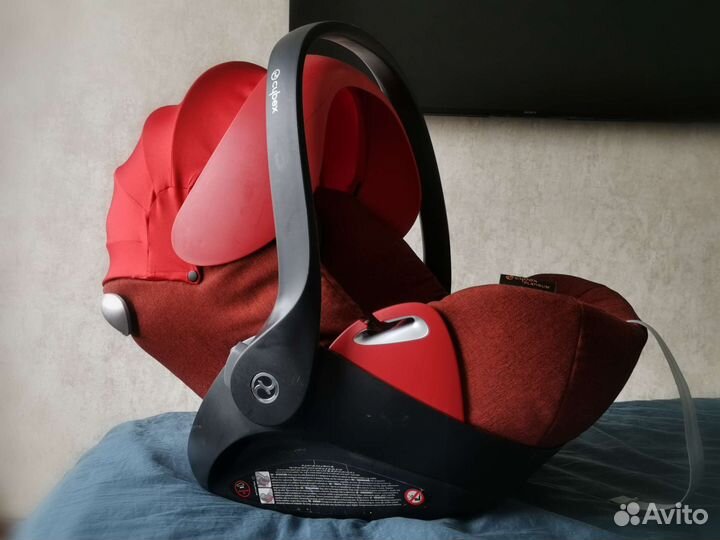 Автолюлька cybex cloud q i-size platinum