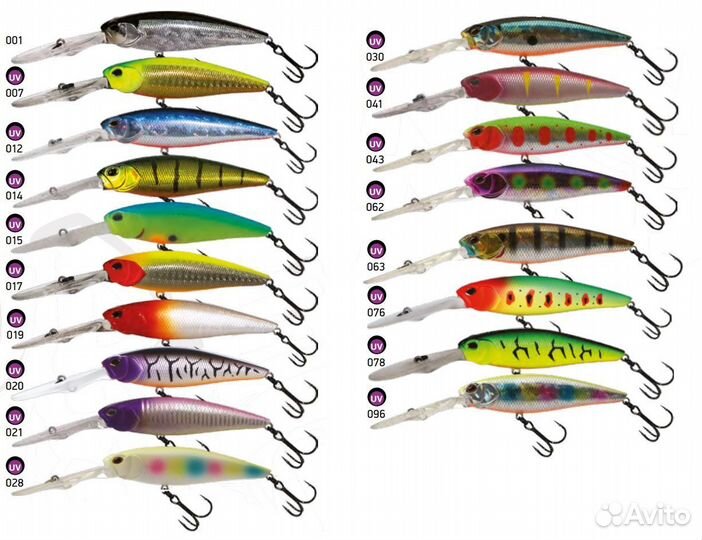 Воблер LureMax husky 100F DDR-043 21г