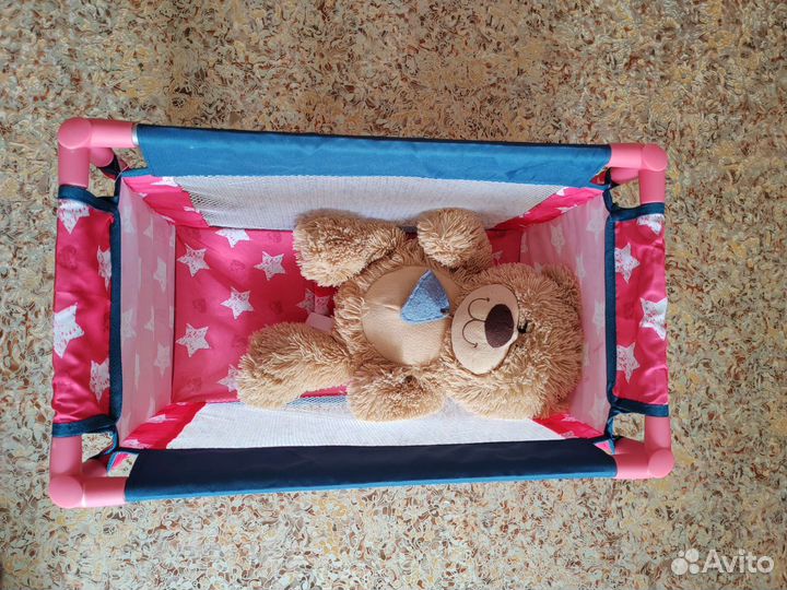 Кровать манеж для куклы Demi star