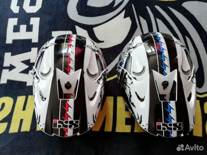 Шлем для мотокросса IXS