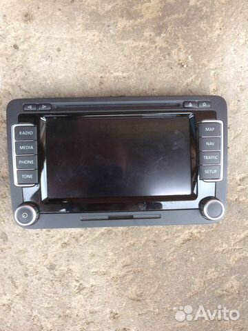 Дисплей магнитолы пассат Б7 RNS 510