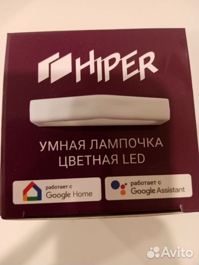 Умная лампочка Hiper lot A65 RGB