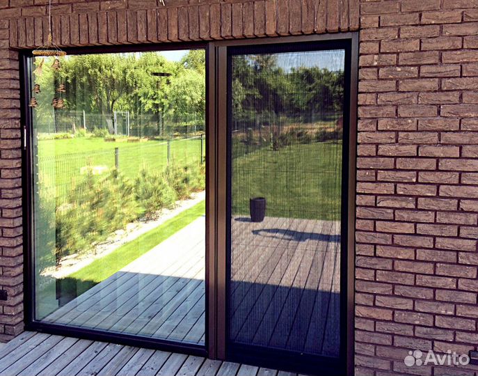 Москитные сетки антикошка на пластиковые окна