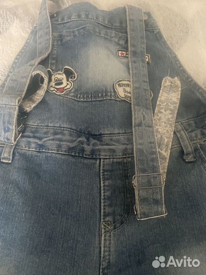 Комбинезон джинсовый 44 46
