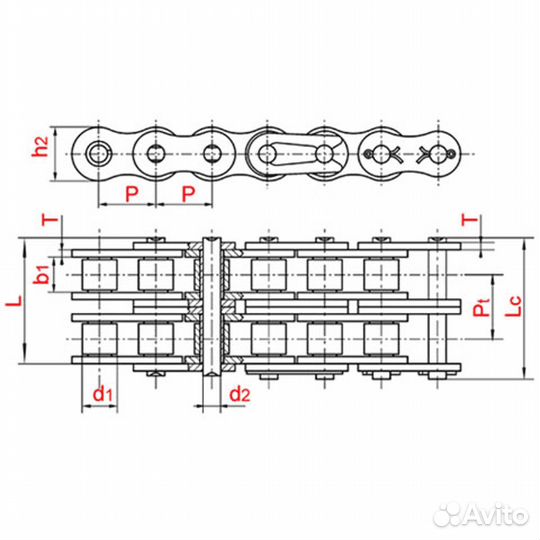 Звено соединительное PHC 20B-2C/L SKF