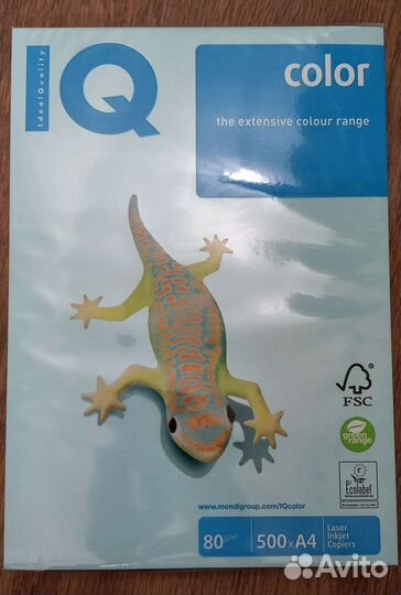 Бумага цветная для печати IQ color Mondi