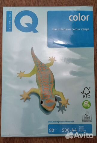 Бумага цветная для печати IQ color Mondi