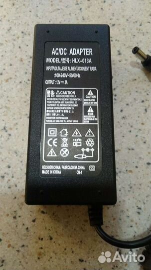 Сетевой блок питания адаптер AC/DC 12V 3A