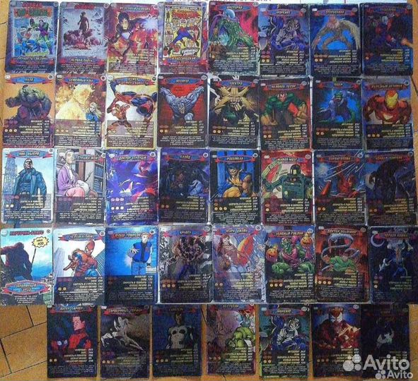 Карточки человек паук