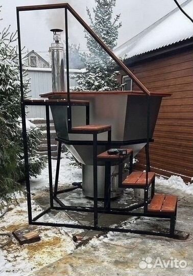 Банный Чан на дровах