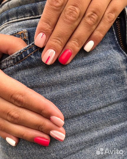 Маникюр с покрытием