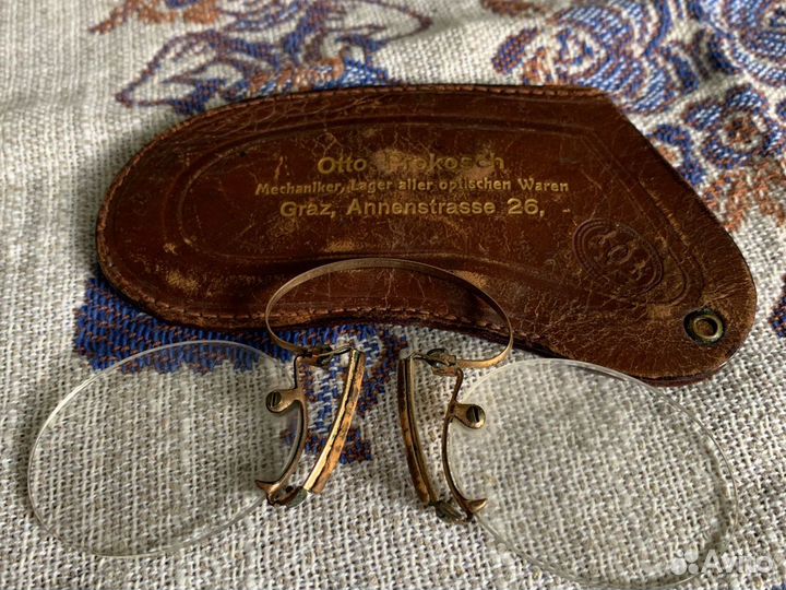 Бинокль Старинное пенсне