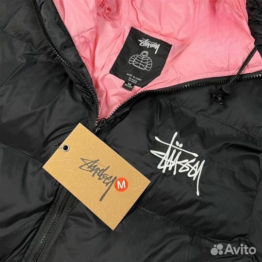 Пуховик stussy micro ripstop