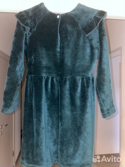 Велюровое платье