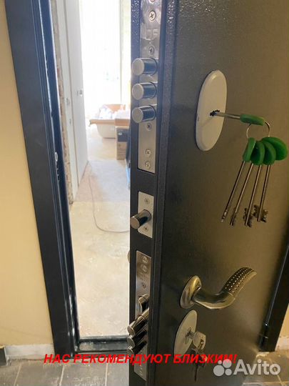 Качественная дверь входная с установкой