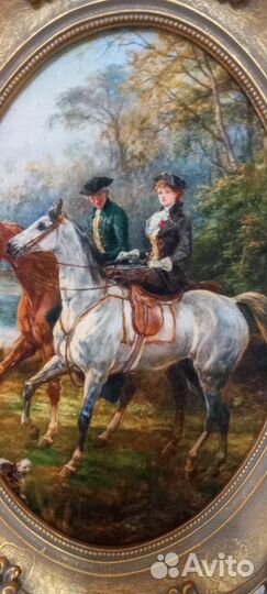 Картина на бархате