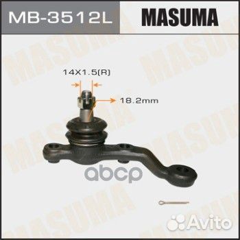 Шаровая опора masuma front low ##X9#, X10 M