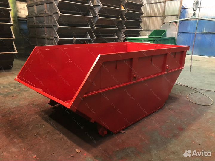 Мусорный контейнер 8м3, 1.1м3, 0.75 м3 H11440