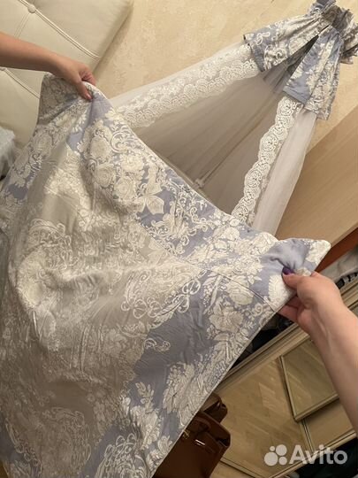 Комплект бортиков с балдахином