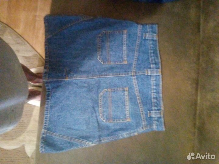 Юбка джинсовая