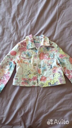 Джинсовая рубашка 98