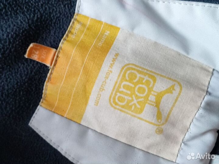 Пуховик зимний для девочки 128