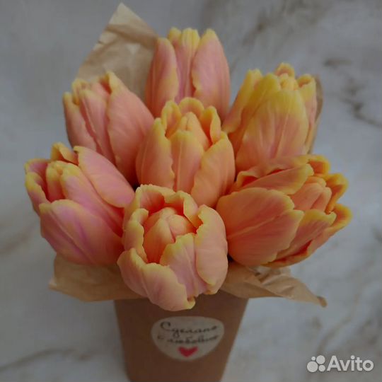 Букет цветов из мыла