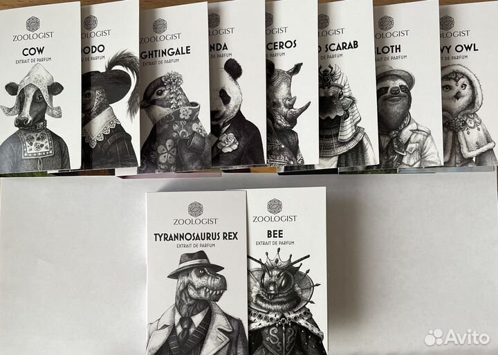 Zoologist 2 мл пробники новые