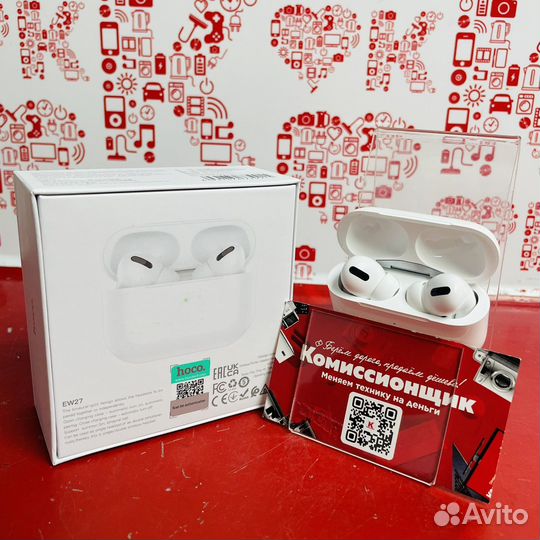 Беспроводные наушники apple airpods (коп) к4