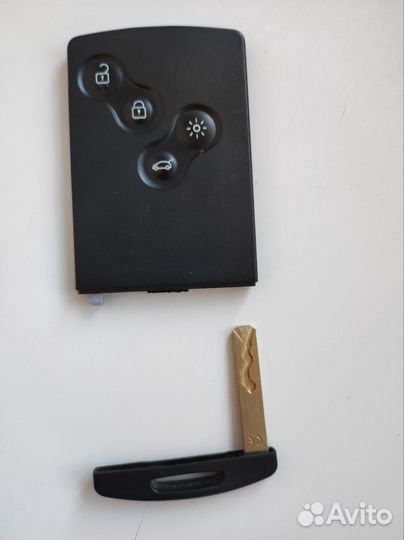 Смарт ключ Рено Каптюр