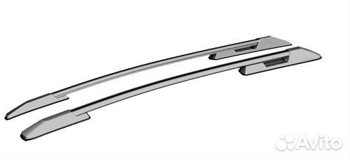 Рейлинги продольные на крышу Hyundai SantaFe III