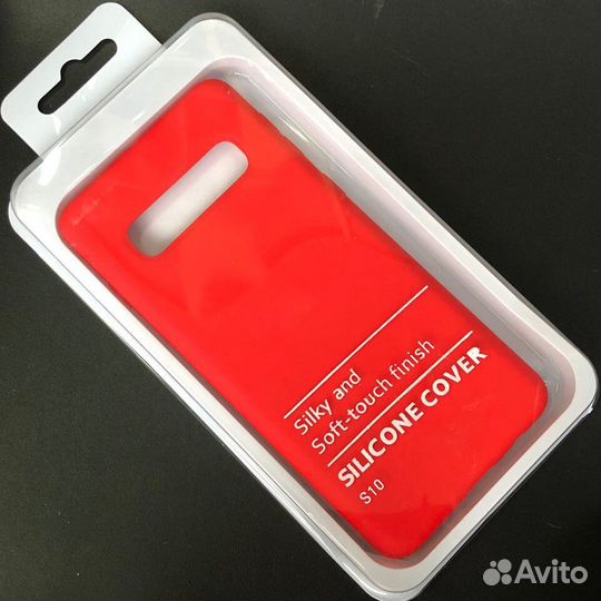 Силиконовый чехол на Samsung S10