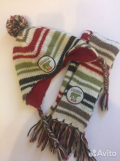 Набор шапочка и шарф