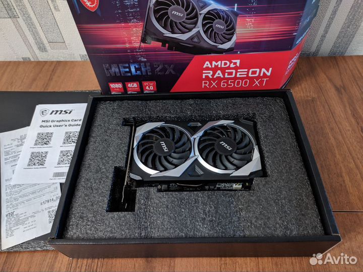 AMD Radeon RX 6500 XT 4Gb