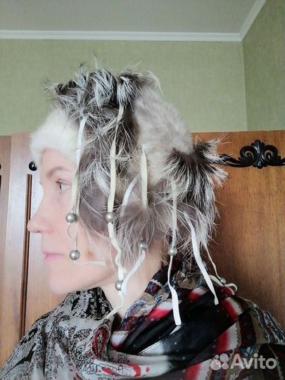 Шапка норковая женская новая