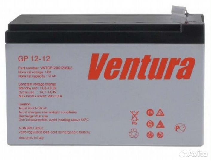 Аккумулятор Ventura GP 12-12