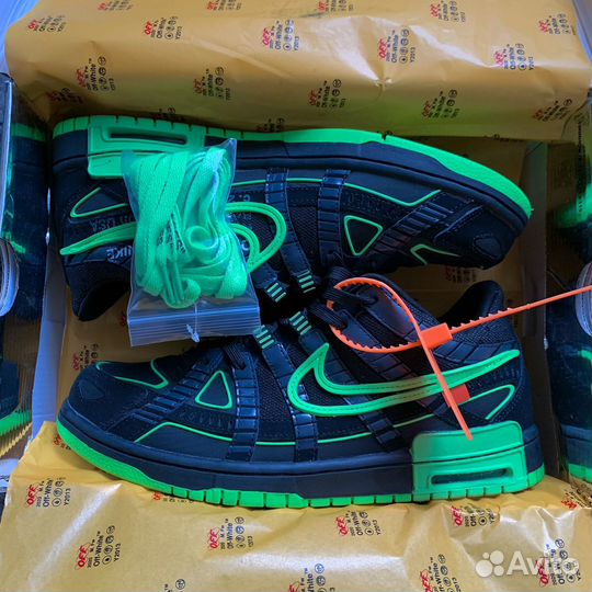 Nike rubber dunk x off white 