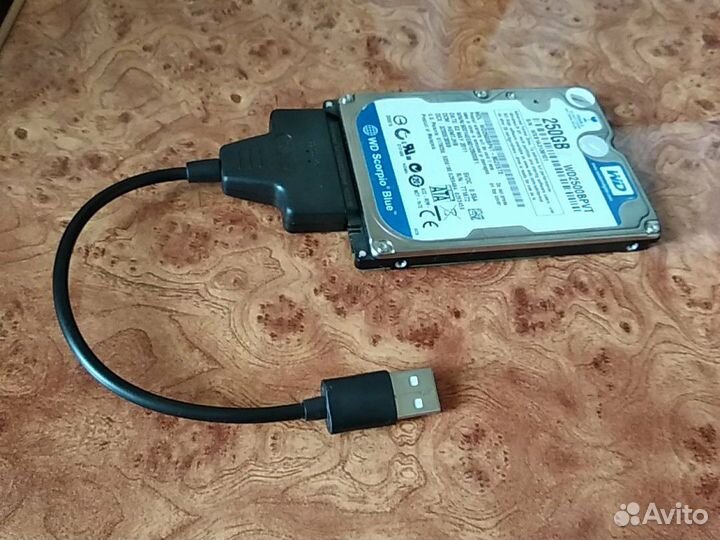 USB переходник для SATA подключения диска 2,5