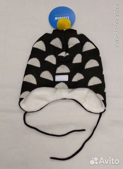 Новые шапки Lassie Reima 44 46 48 50 на флисе