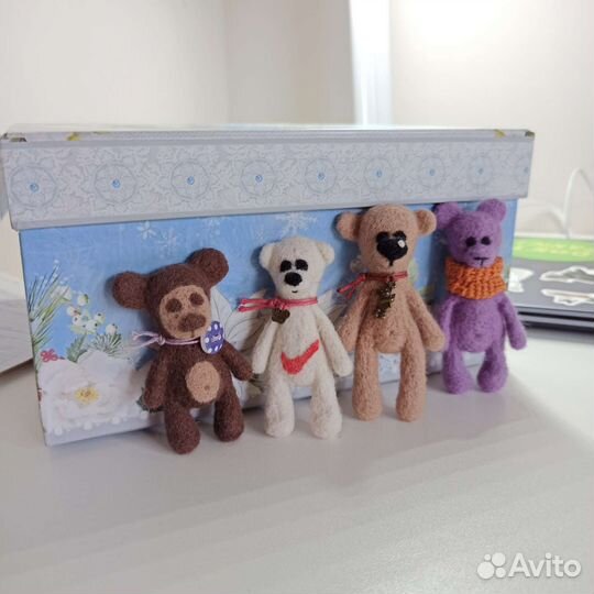 Мишки (валяние)