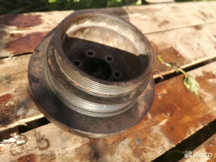 Шкиф коленвала bmw е39 m52tu