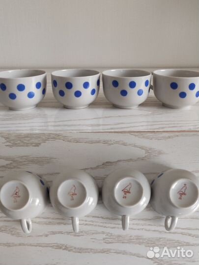 Чашечка детская Дулево, Вербилки СССР