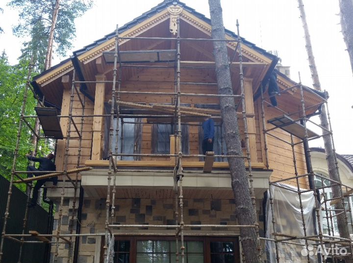 Домокомплект из клееного бруса, ель, 185 на 160