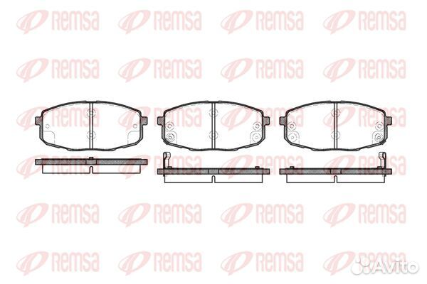 Колодки тормозные передние