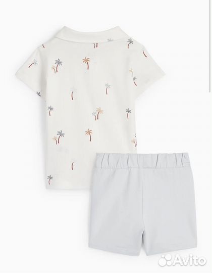 Поло и футбока 68 размер летний комплект