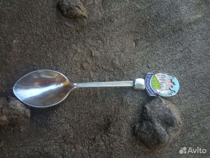 Сувенирная ложка Англия Римские термы Серебрение