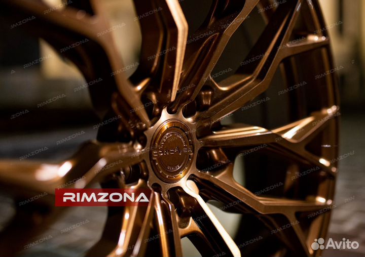 Кованые диски R21 на Porsche Taycan